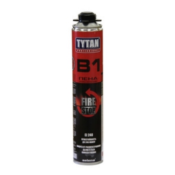 Пена монтажная Tytan профес. B1 (огнеупорная) 750мл.